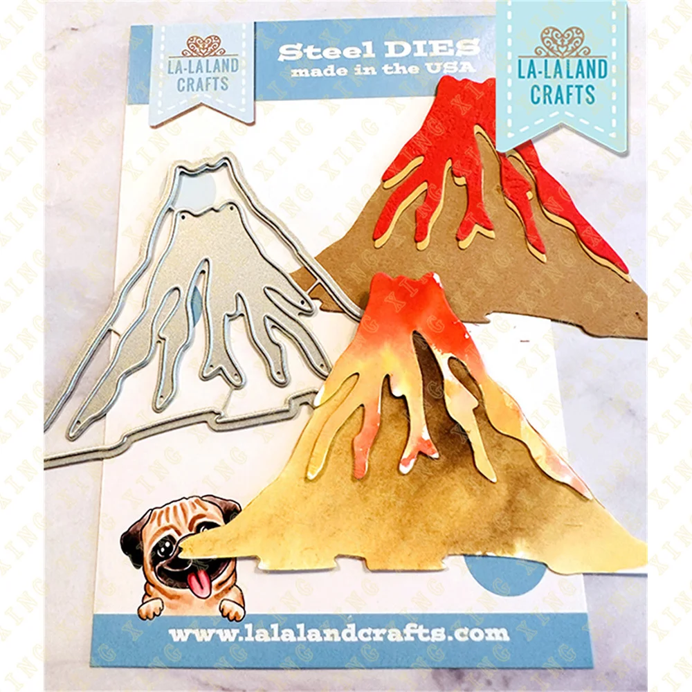 New Metal Cutting Dies and Stamps Scrapbooking DIY Decoration Craft Embossing Stencil 2023 Hot Selling Volcano Die Arrival 
New Metal Cutting Dies and Stamps Scrapbooking DIY Decoration Craft Embossing Stencil 2023 Hot Selling Volcano Die Arrival
