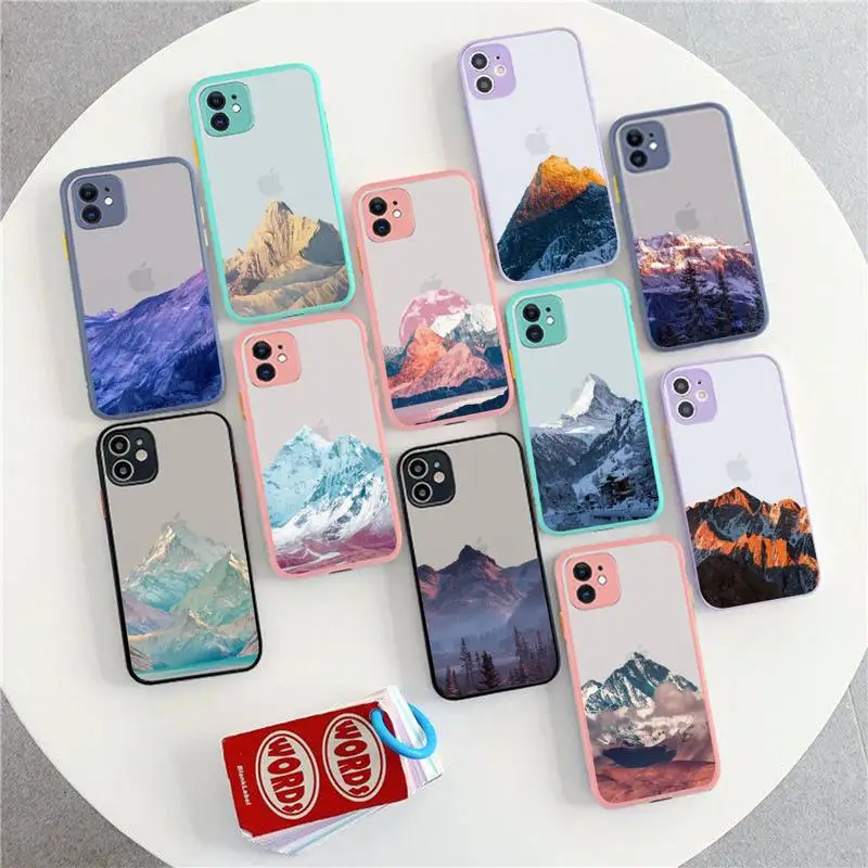Babaite Retro Sunset Snow Mountain Phone Case for iPhone X XR XS 7 8 Plus 11 12 13 pro MAX 13mini Translucent Matte Case
Babaite Retro Sunset Snow Mountain Phone Case for iPhone X XR XS 7 8 Plus 11 12 13 pro MAX 13mini Translucent Matte Case