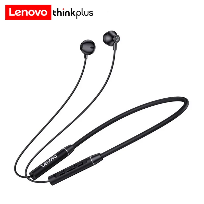 

Lenovo QE08 Neckband Bluethooth Headphone Sport Waterproof Headset Noise Ruduction Wireless Earphone HIFI Music Earbuds with Mic
