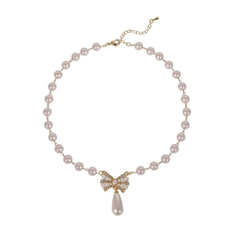 Hot Sale Gold Color Butterfly Simulated Pearl Water Droplets Necklaces & Pendants for Women Jewelry Accessories Collier
Hot Sale Gold Color Butterfly Simulated Pearl Water Droplets Necklaces & Pendants for Women Jewelry Accessories Collier