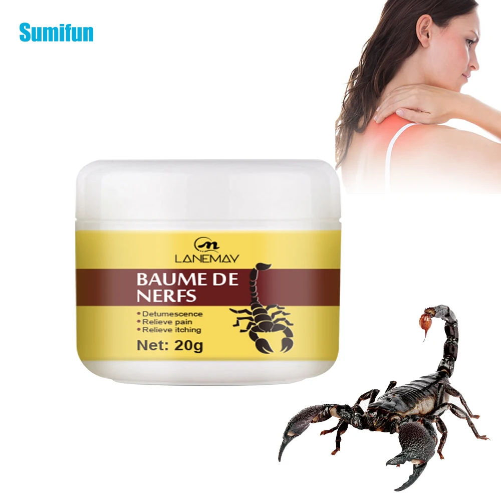 1Pc Scorpion Massage Cream Cooling Mint Cream Relieve Dizziness Joint Soft Tissuea Effectively Relieve Joint Discomfort
1Pc Scorpion Massage Cream Cooling Mint Cream Relieve Dizziness Joint Soft Tissuea Effectively Relieve Joint Discomfort