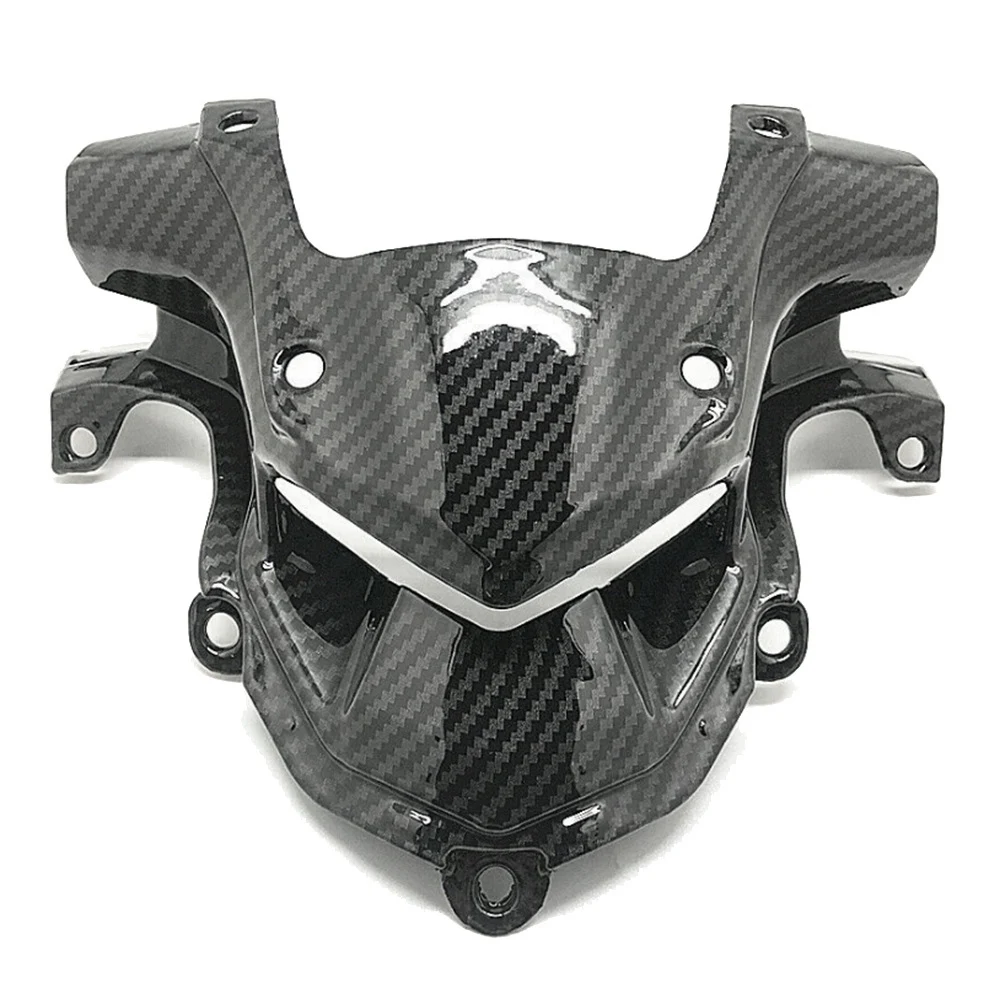Motorcycle Carbon Fiber Front Fairing Aerodynamic Headlight Upper Top Cover Beak Nose for Kawasaki Z900 2017-2019
Motorcycle Carbon Fiber Front Fairing Aerodynamic Headlight Upper Top Cover Beak Nose for Kawasaki Z900 2017-2019