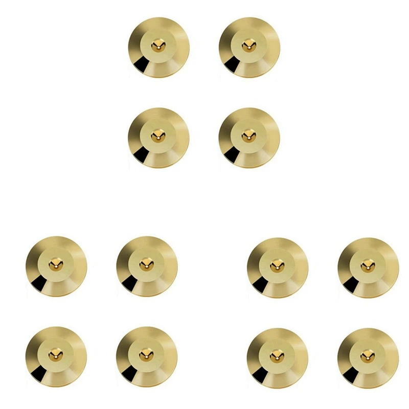 12 Pcs Speaker Pure Copper Spikes Pads Hifi Speaker Box Isolation Floor Stand Feet Cone Base Shoes Pad (Gold)
12 Pcs Speaker Pure Copper Spikes Pads Hifi Speaker Box Isolation Floor Stand Feet Cone Base Shoes Pad (Gold)