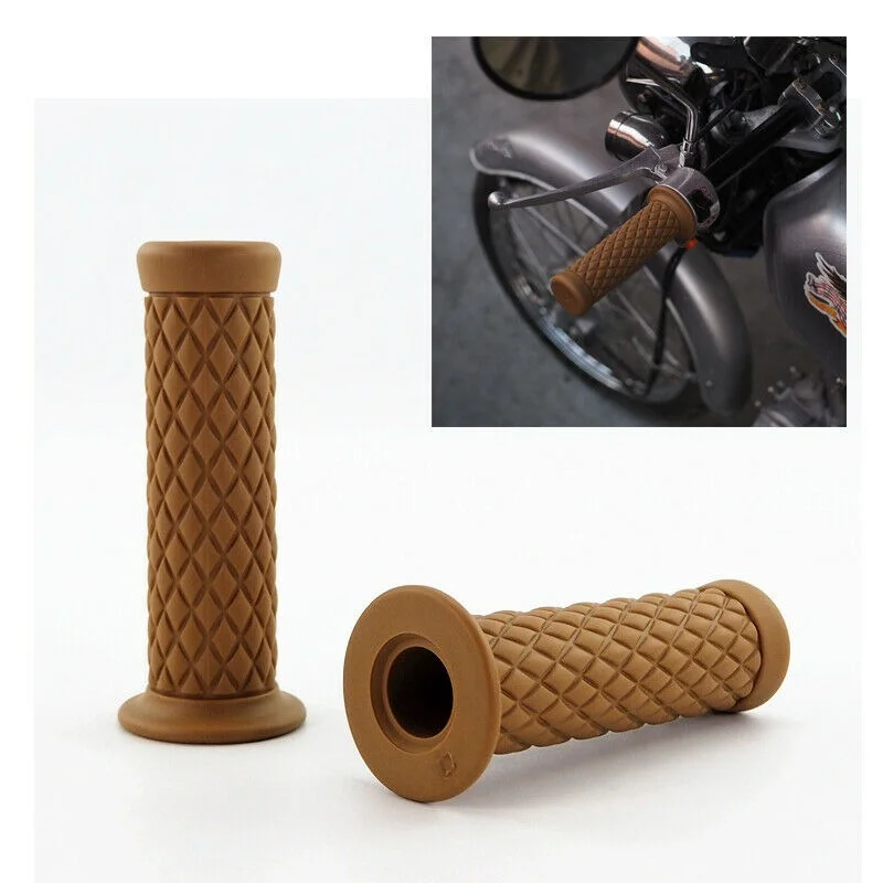 1Pair 7/8" 22mm Rubber Universal Scooter Motorcycle Handlebar Hand Grips Bar End
1Pair 7/8" 22mm Rubber Universal Scooter Motorcycle Handlebar Hand Grips Bar End