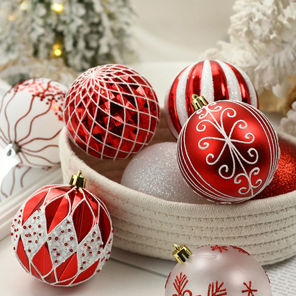 16pcs 8cm Christmas Ball Ornaments Tree Wreath PET/PS Hanging Decoration For Home Garden Holiday Wedding Party
16pcs 8cm Christmas Ball Ornaments Tree Wreath PET/PS Hanging Decoration For Home Garden Holiday Wedding Party