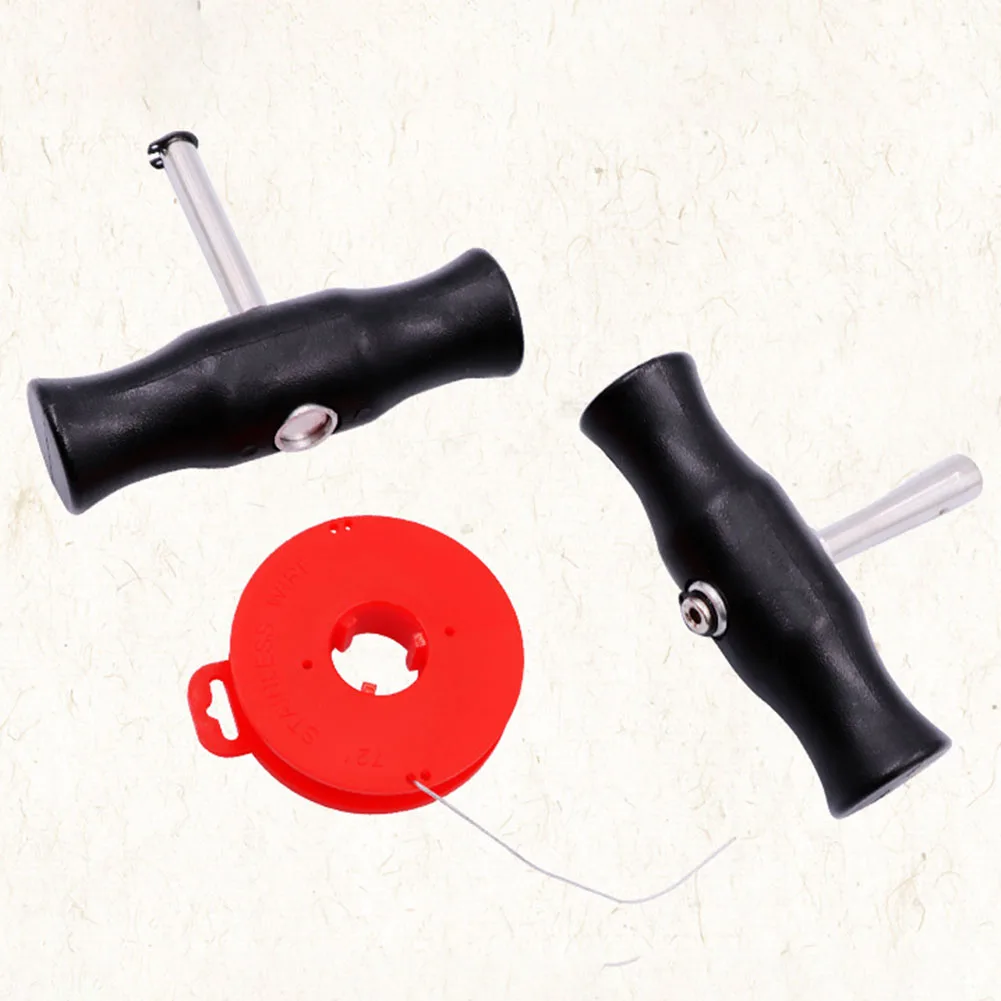 2x Car Windshield Removal Tools Professional Nonslip T Black Red Handle Vehicle Glass Cleaning Plastic Metal Roll Wire Durable
2x Car Windshield Removal Tools Professional Nonslip T Black Red Handle Vehicle Glass Cleaning Plastic Metal Roll Wire Durable