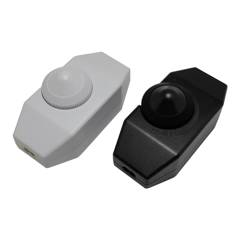 220V 1A 60W Lamp Dimmer Cord Switch Plug In Table Floor Light Dimming On Off Dimmer Switch Black/White 7x3.3x2.4cm 
220V 1A 60W Lamp Dimmer Cord Switch Plug In Table Floor Light Dimming On Off Dimmer Switch Black/White 7x3.3x2.4cm