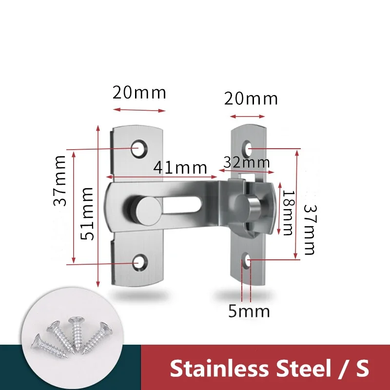 Дверная пряжка KK&FING из нержавеющей стали
Дверная пряжка KK&FING из нержавеющей стали