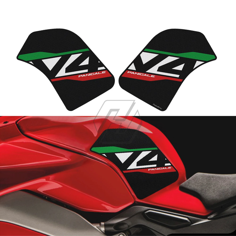 Motorcycle Anti-slip Side Tank Pad Protection Knee Grip Mat for Ducati Panigale V4 V4S 1100 Corse SP 2018-2022
Motorcycle Anti-slip Side Tank Pad Protection Knee Grip Mat for Ducati Panigale V4 V4S 1100 Corse SP 2018-2022