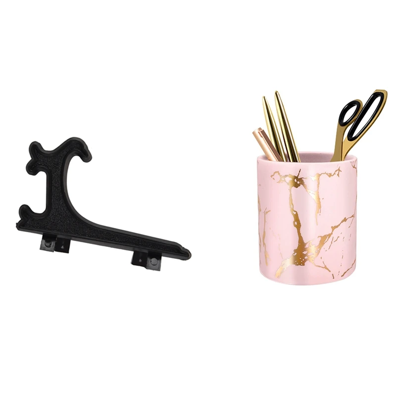 1 Pcs 3 Inch Display Easel Stand Plate Picture Frame Holder & 1 Pcs Pen Holder, Stand For Desk Marble Pattern Pencil Cup
1 Pcs 3 Inch Display Easel Stand Plate Picture Frame Holder & 1 Pcs Pen Holder, Stand For Desk Marble Pattern Pencil Cup
