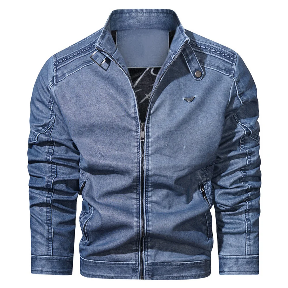 2022 New Men's Leather Jackets Autumn Casual Motorcycle PU Jacket Biker Leather Coats Brand Clothing
2022 New Men's Leather Jackets Autumn Casual Motorcycle PU Jacket Biker Leather Coats Brand Clothing