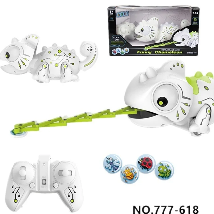Happy Cow Funny Chameleon Color Changeable Smart Chameleon 2.4GHz Remote Control Chameleon Toys For Children Kids Toy 777-618
Happy Cow Funny Chameleon Color Changeable Smart Chameleon 2.4GHz Remote Control Chameleon Toys For Children Kids Toy 777-618