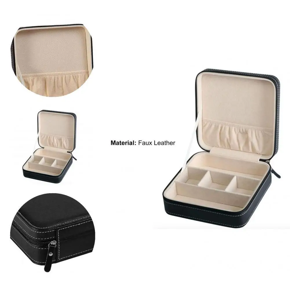 Long Service Life Practical Practical Jewelry Storage Case Lightweight Jewelry Storage Box Zipper for Home
Long Service Life Practical Practical Jewelry Storage Case Lightweight Jewelry Storage Box Zipper for Home