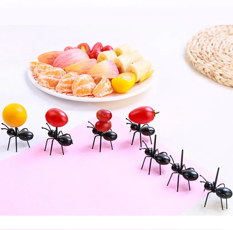 Animal Ant Shape Fruit Fork Mini Cartoon Children Snack Cake Dessert Food Fruit Pick Bento Lunches Party Decor
Animal Ant Shape Fruit Fork Mini Cartoon Children Snack Cake Dessert Food Fruit Pick Bento Lunches Party Decor