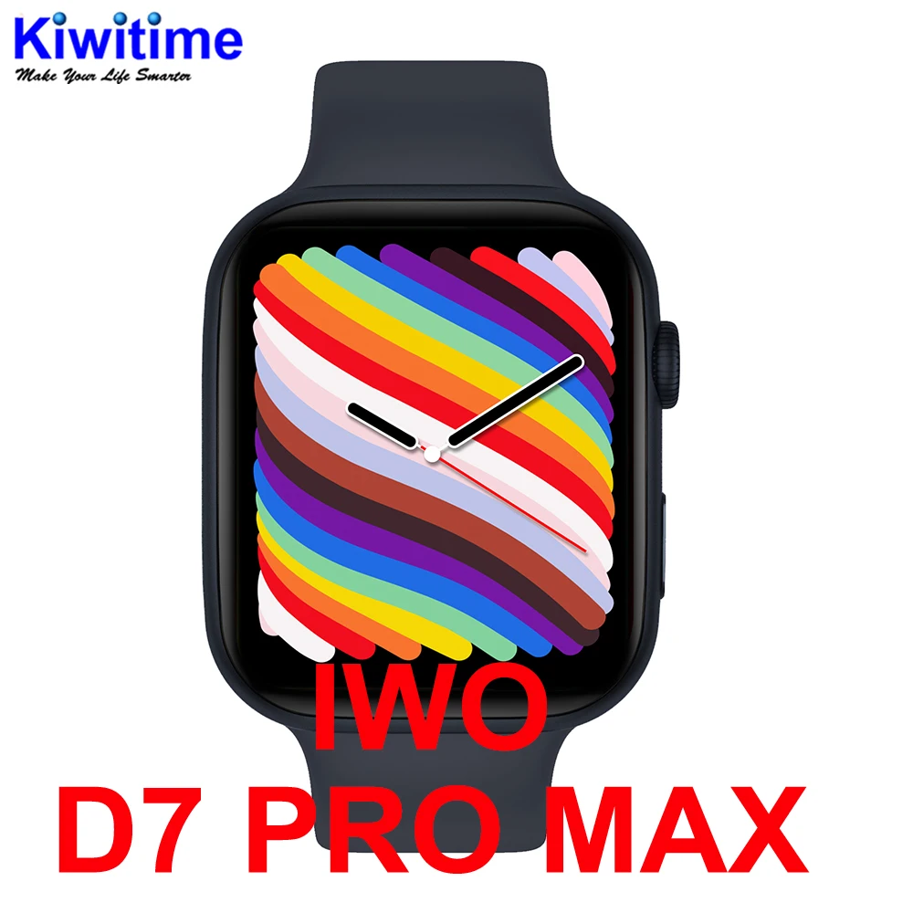 KIWITIME IWO D7 PRO MAX Bluetooth Smartwatch 1.77 Inch Oled Screen Heart Rate Monitor Customize Watch Face Make Answer Call
KIWITIME IWO D7 PRO MAX Bluetooth Smartwatch 1.77 Inch Oled Screen Heart Rate Monitor Customize Watch Face Make Answer Call