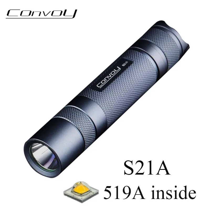 Фонарик Convoy S21A 519A, светодиодный фонарь S2 Plus, версия 21700, высокомощный фонарь, фонарь для кемпинга, рыбалки, тактическая лампа
Фонарик Convoy S21A 519A, светодиодный фонарь S2 Plus, версия 21700, высокомощный фонарь, фонарь для кемпинга, рыбалки, тактическая лампа