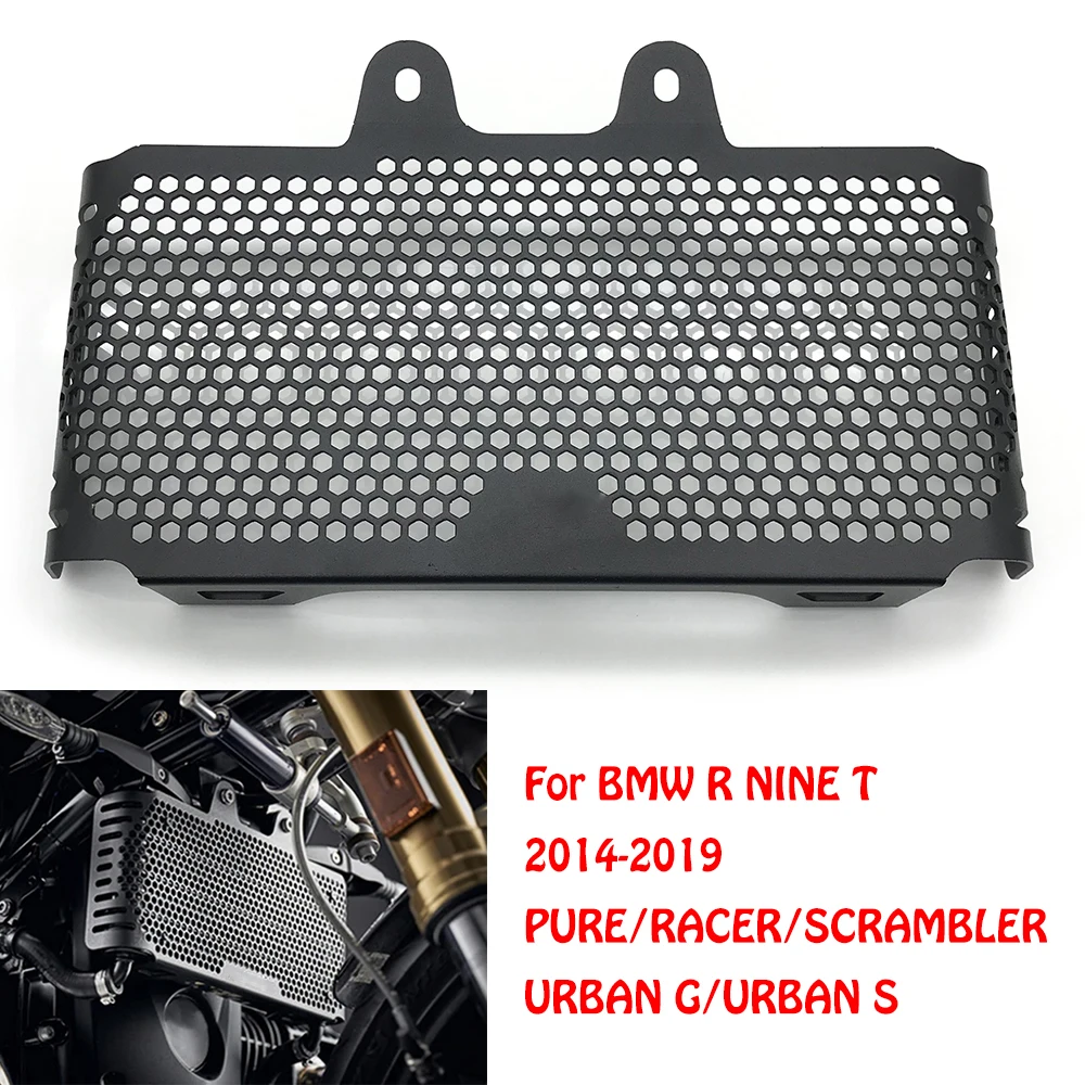 For BMW R NINE T RNINET R9T NINET 2014-2018 2019 Radiator Guard Grille Cover Protector Motorcycle Accessories Cooler Protection
For BMW R NINE T RNINET R9T NINET 2014-2018 2019 Radiator Guard Grille Cover Protector Motorcycle Accessories Cooler Protection