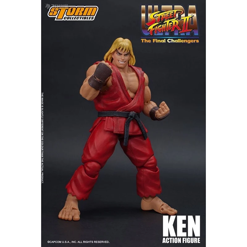 Strom collectibles Street fighier Ken Action Figure The Final Challengers 1/12 Classic Collectible figurines Model Toys
Strom collectibles Street fighier Ken Action Figure The Final Challengers 1/12 Classic Collectible figurines Model Toys
