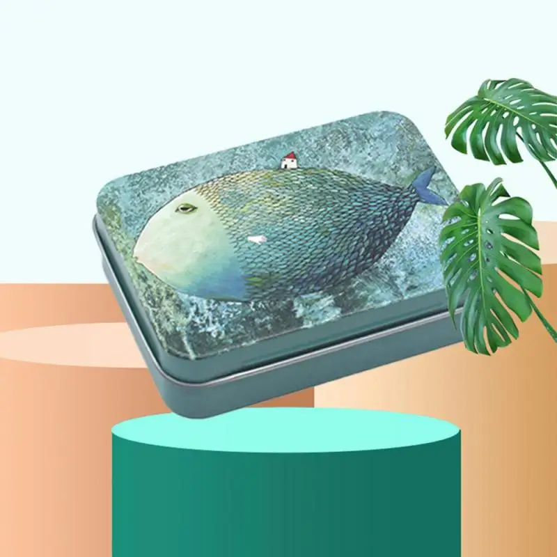 With Large Capacity Hairpin Jewelry Small Iron Box Fillet Design Cartoon Packaging Box Easy To Carry Lightweight And Simple
With Large Capacity Hairpin Jewelry Small Iron Box Fillet Design Cartoon Packaging Box Easy To Carry Lightweight And Simple