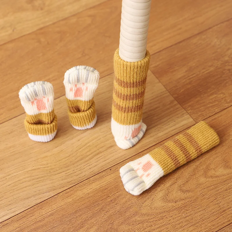 16pcs Double layer thickened chair leg cover Cat's paws Table chair foot mat silent wear-resistant table leg cushion protector
16pcs Double layer thickened chair leg cover Cat's paws Table chair foot mat silent wear-resistant table leg cushion protector