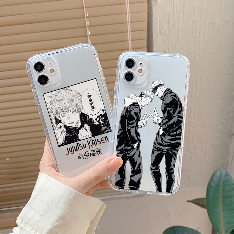 New Shockproof Silcone Phone Case for IPhone 14 13 12 11 Pro Max Mini XS XR X 8 7 Plus SE2 Japanese Anime Jujutsu Kaisen Cover
New Shockproof Silcone Phone Case for IPhone 14 13 12 11 Pro Max Mini XS XR X 8 7 Plus SE2 Japanese Anime Jujutsu Kaisen Cover