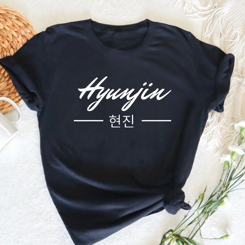 Футболка SKZ Hyunjin с косами, Корейская летняя хлопковая футболка с коротким рукавом, женские Забавные футболки с принтом, одежда в стиле K-POP, ул...
Футболка SKZ Hyunjin с косами, Корейская летняя хлопковая футболка с коротким рукавом, женские Забавные футболки с принтом, одежда в стиле K-POP, ул...