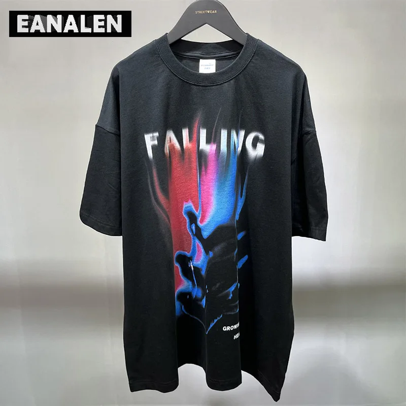 Harajuku retro color abstract soul pattern T-shirt men's oversized rock punk Gothic illusion graffiti casual short sleeve T-shir
Harajuku retro color abstract soul pattern T-shirt men's oversized rock punk Gothic illusion graffiti casual short sleeve T-shir