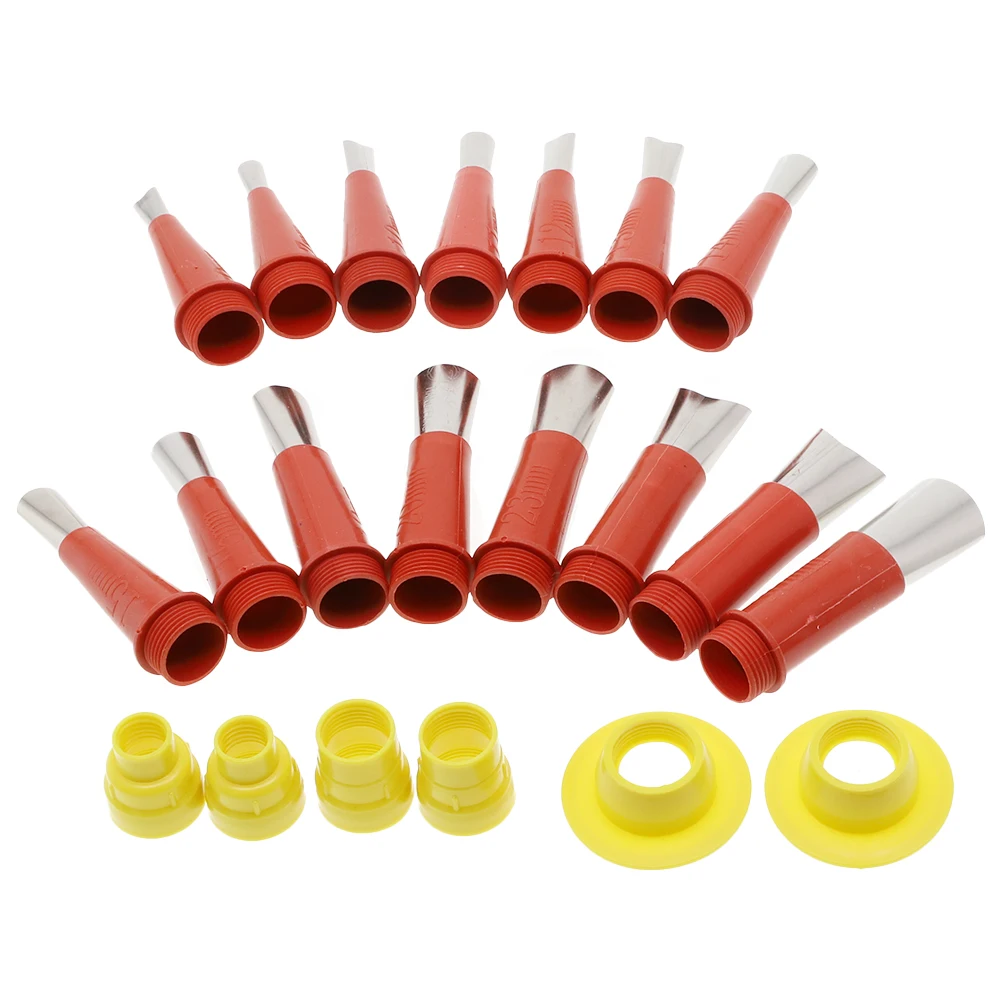 22 Pcs Stainless Steel Caulk Nozzle Applicator With Base Caulking Finisher Sealant Finishing Tool For Kitchen Bathroom
22 Pcs Stainless Steel Caulk Nozzle Applicator With Base Caulking Finisher Sealant Finishing Tool For Kitchen Bathroom