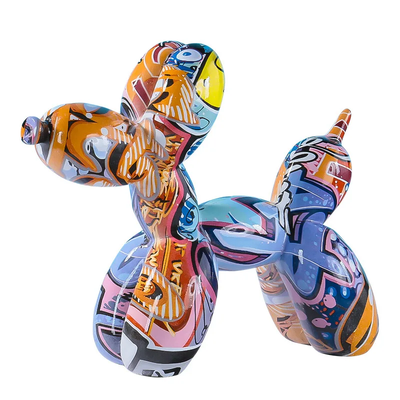 Nordic graffiti art painting dog balloons creative resin crafts decoration wine cabinet office resin craft gift
Nordic graffiti art painting dog balloons creative resin crafts decoration wine cabinet office resin craft gift