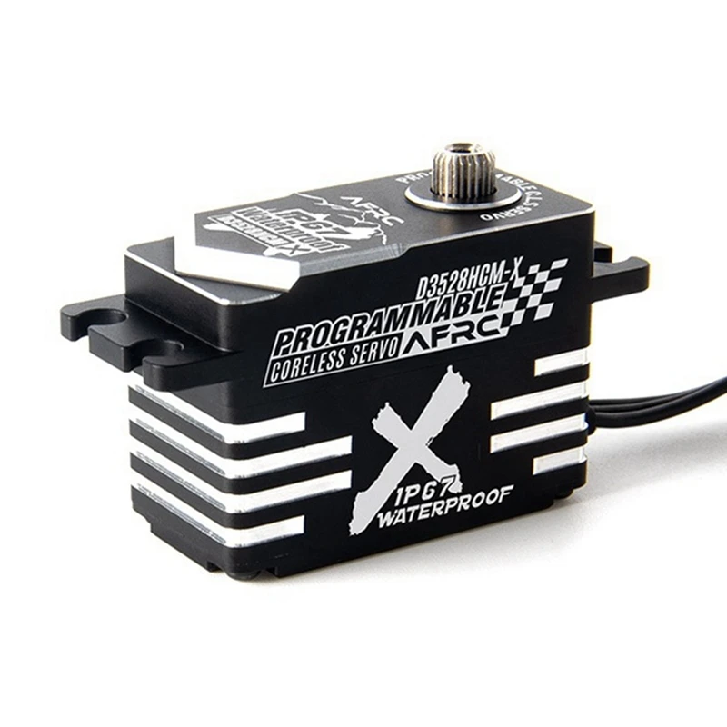 AFRC D3528HCM-X LOW PROFILE PRO HV Coreless Waterproof Programmable Smart Servo For YOKOMO Drift RC Car Boat DIY Upgrading Parts 
AFRC D3528HCM-X LOW PROFILE PRO HV Coreless Waterproof Programmable Smart Servo For YOKOMO Drift RC Car Boat DIY Upgrading Parts