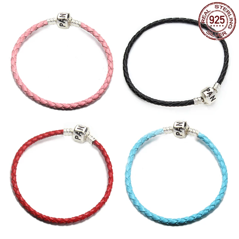 Лидер продаж, классический браслет из серебра 925 пробы, красный, черный кожаный браслет из шнура, подходят для изготовления шармов, бусины «с...
Лидер продаж, классический браслет из серебра 925 пробы, красный, черный кожаный браслет из шнура, подходят для изготовления шармов, бусины «с...