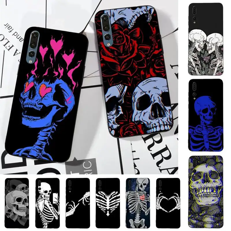 The flower skeleton skull Phone Case for Huawei P30 40 20 10 8 9 lite pro plus Psmart2019
The flower skeleton skull Phone Case for Huawei P30 40 20 10 8 9 lite pro plus Psmart2019