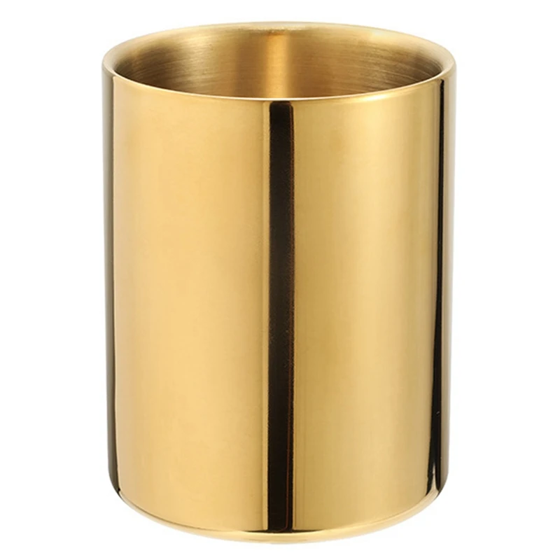 Pencil Cup Holder Desk Organizer Gold Pen Pot Pen Holder Container Desktop Stationery Organizer Table Vases Flower Pot
Pencil Cup Holder Desk Organizer Gold Pen Pot Pen Holder Container Desktop Stationery Organizer Table Vases Flower Pot
