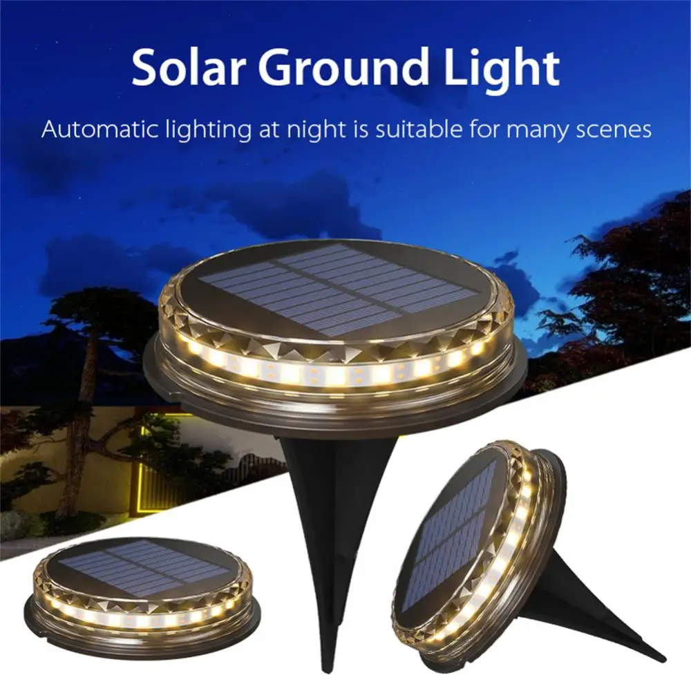 Waterproof Solar Energy Lights Yard Landscape Lighting Led Lawn Lights Lamps Disk Pathway Ground Lamp Garden Decoration 
Waterproof Solar Energy Lights Yard Landscape Lighting Led Lawn Lights Lamps Disk Pathway Ground Lamp Garden Decoration