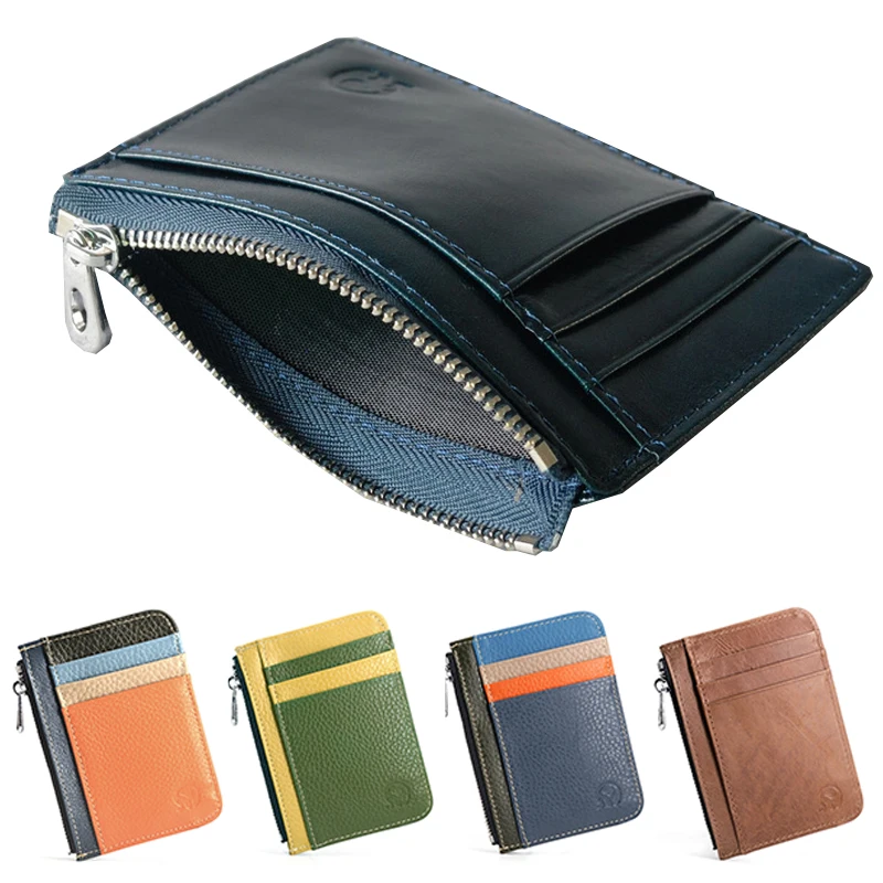 Men Wallets Cowhide Leather Slim Classic Coin Pocket Photo Holder Small Male Wallet Quality Card Holder With Zipper Men Purses
Men Wallets Cowhide Leather Slim Classic Coin Pocket Photo Holder Small Male Wallet Quality Card Holder With Zipper Men Purses