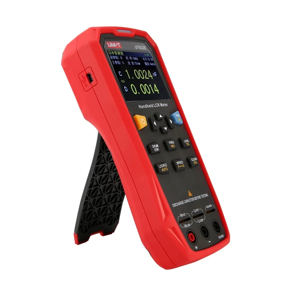 UNI-T UT622A Handheld LCR Digital Bridge Frequency Inductance Resistance Capacitance Tester Multimeter Ohmmeter
UNI-T UT622A Handheld LCR Digital Bridge Frequency Inductance Resistance Capacitance Tester Multimeter Ohmmeter