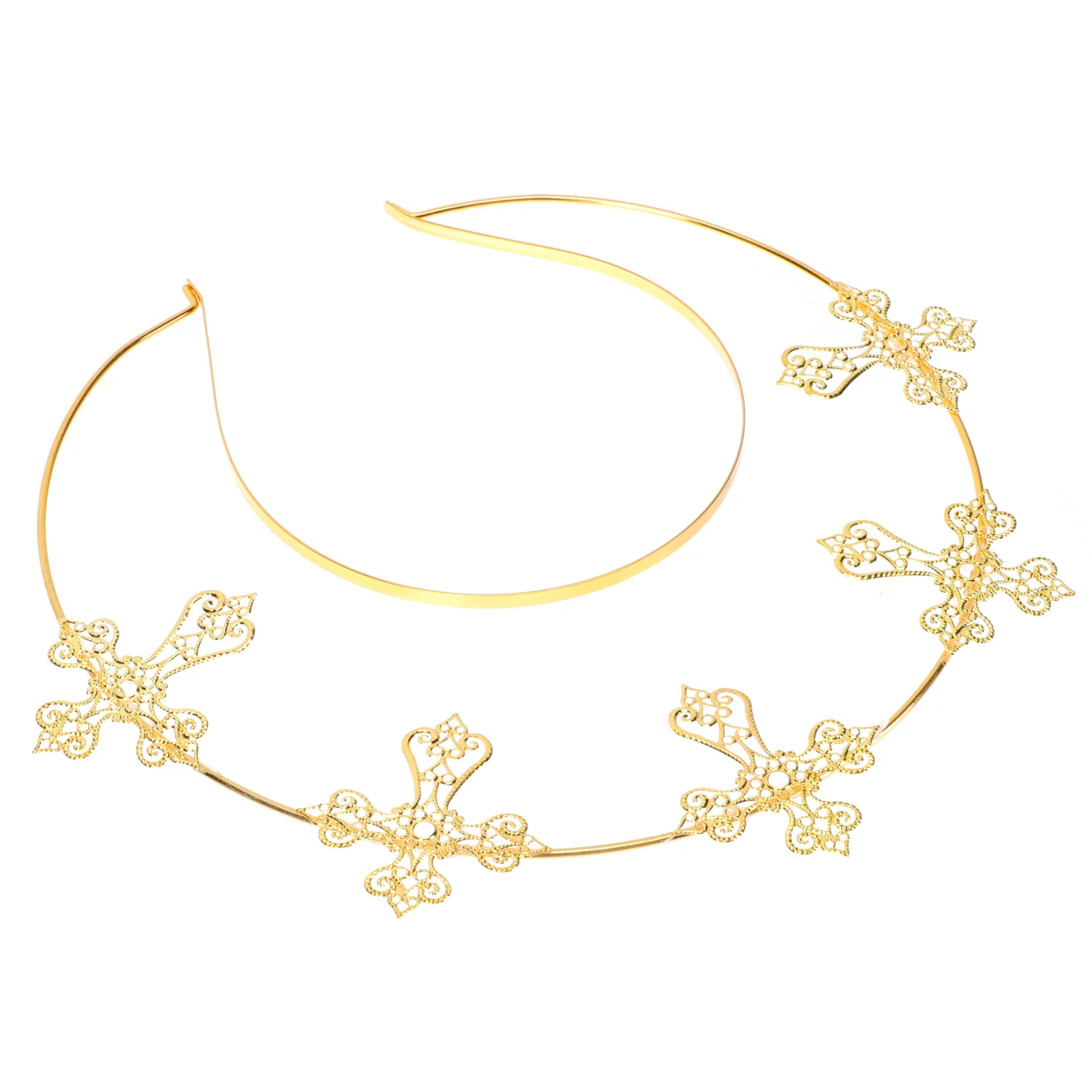 Our Lady's Halo Headband Stylish Headwear Runway Hair Durable Decor Female Golden Common Metal Women Adorn Cross Bride Retro
Our Lady's Halo Headband Stylish Headwear Runway Hair Durable Decor Female Golden Common Metal Women Adorn Cross Bride Retro