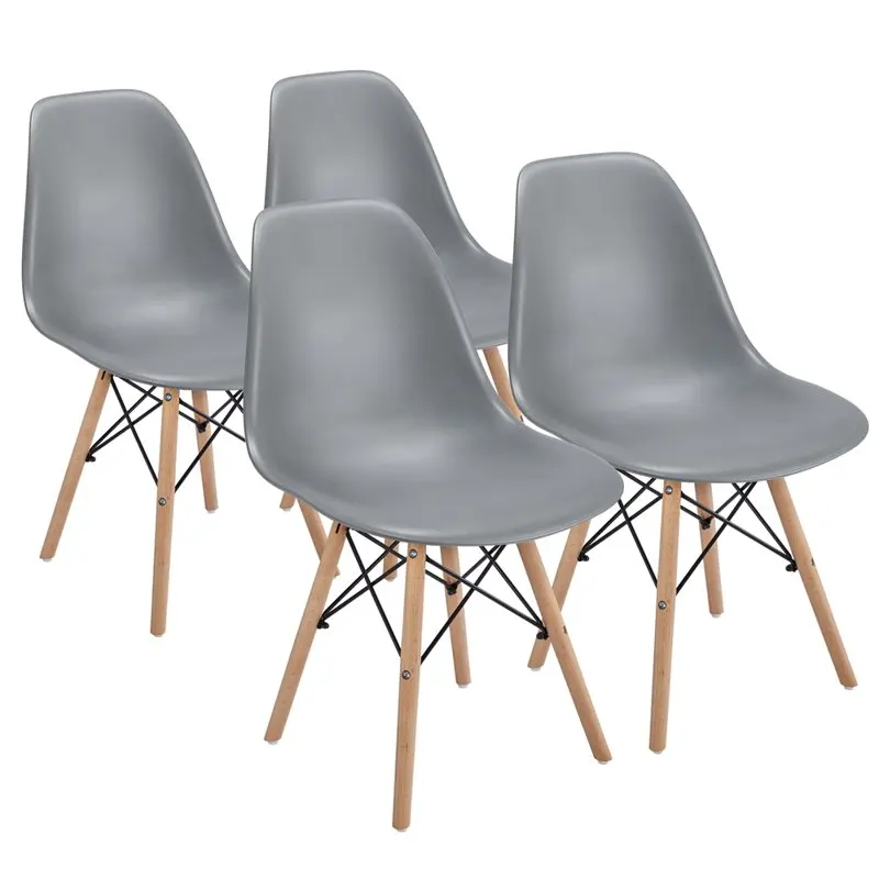 Dining Chair with Wood Leg, Set of 4, Light Gray Chair pink Acrylic nordic chair Outdoor dining chairs Plywood chair Metal chair
Dining Chair with Wood Leg, Set of 4, Light Gray Chair pink Acrylic nordic chair Outdoor dining chairs Plywood chair Metal chair