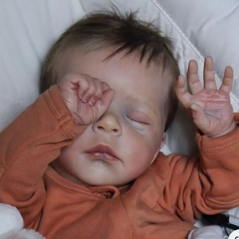 20 Inch DIY Blank Reborn Sleeping Baby Kit Jude With Body Fresh Color Soft Vinyl Unpainted Unfinished Doll Part Full Arm Leg
20 Inch DIY Blank Reborn Sleeping Baby Kit Jude With Body Fresh Color Soft Vinyl Unpainted Unfinished Doll Part Full Arm Leg