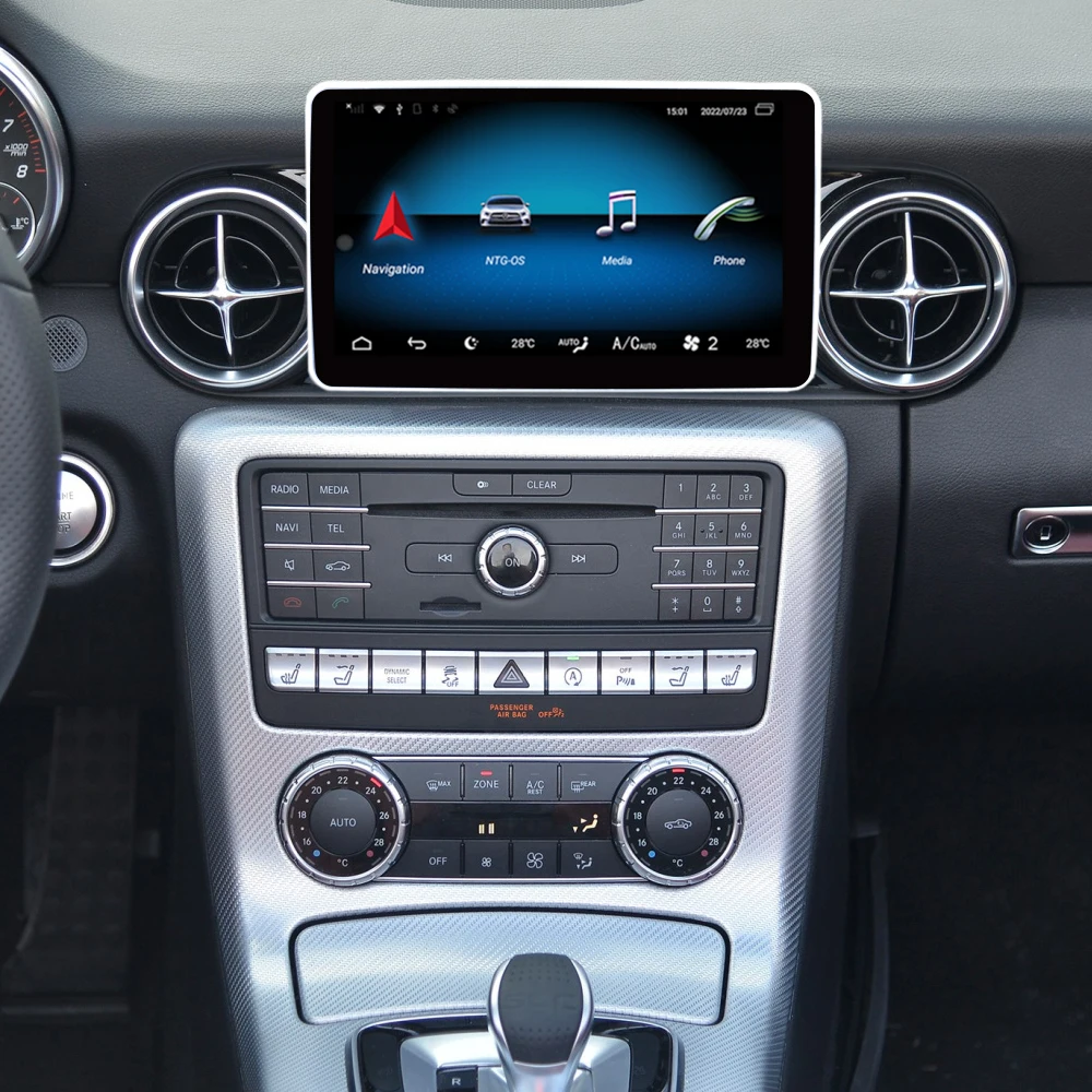 For Mercedes Benz SL W203 SLK SLC W197 2013 2016 Android 12 Car Radio GPS Navigation Auto Stereo CarPlay Multimedia Playe Screen
For Mercedes Benz SL W203 SLK SLC W197 2013 2016 Android 12 Car Radio GPS Navigation Auto Stereo CarPlay Multimedia Playe Screen