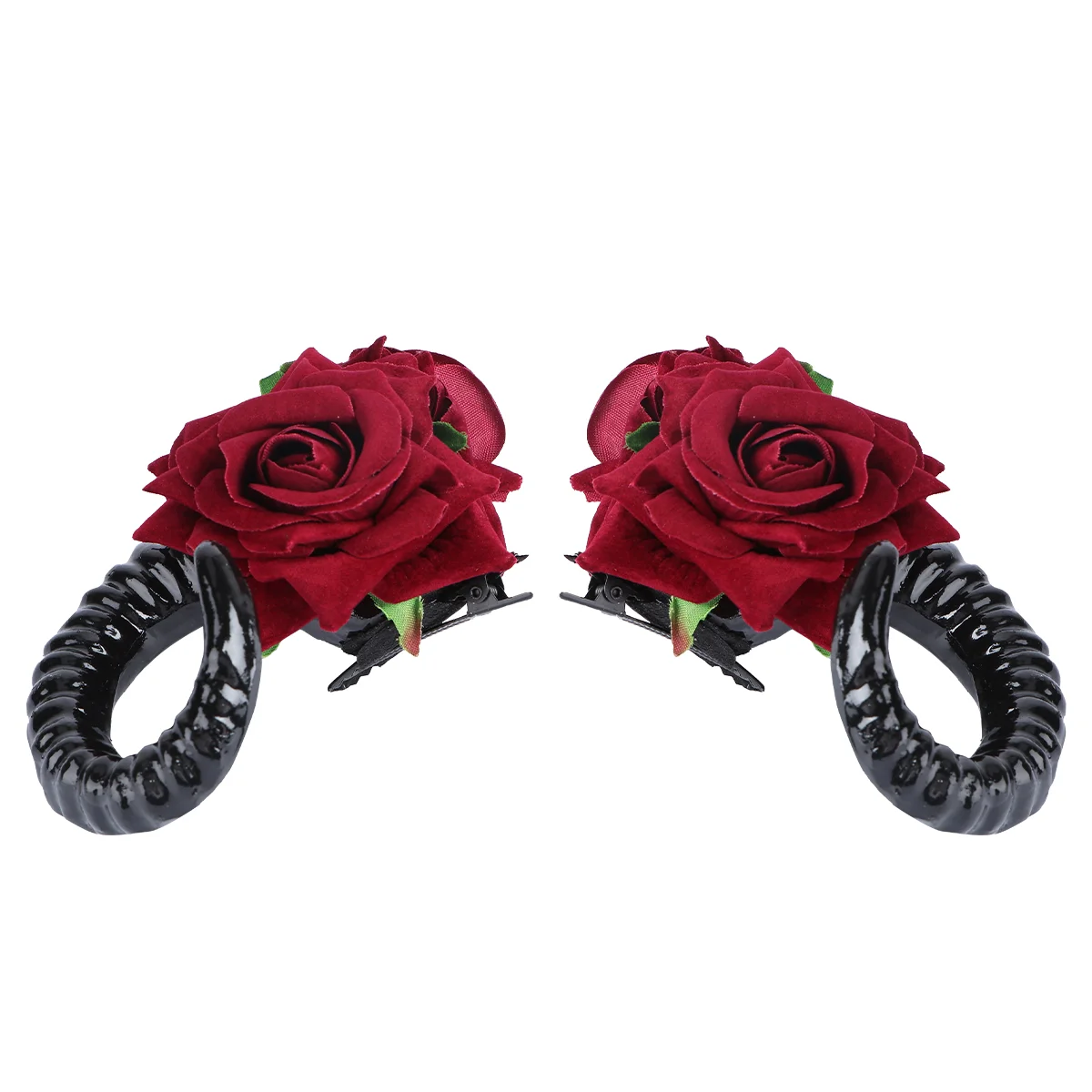 Claw Hairpin Rose Jewelry Decoration Exaggerated Sheep Horn Bobby Snap Barrettes Women
Claw Hairpin Rose Jewelry Decoration Exaggerated Sheep Horn Bobby Snap Barrettes Women