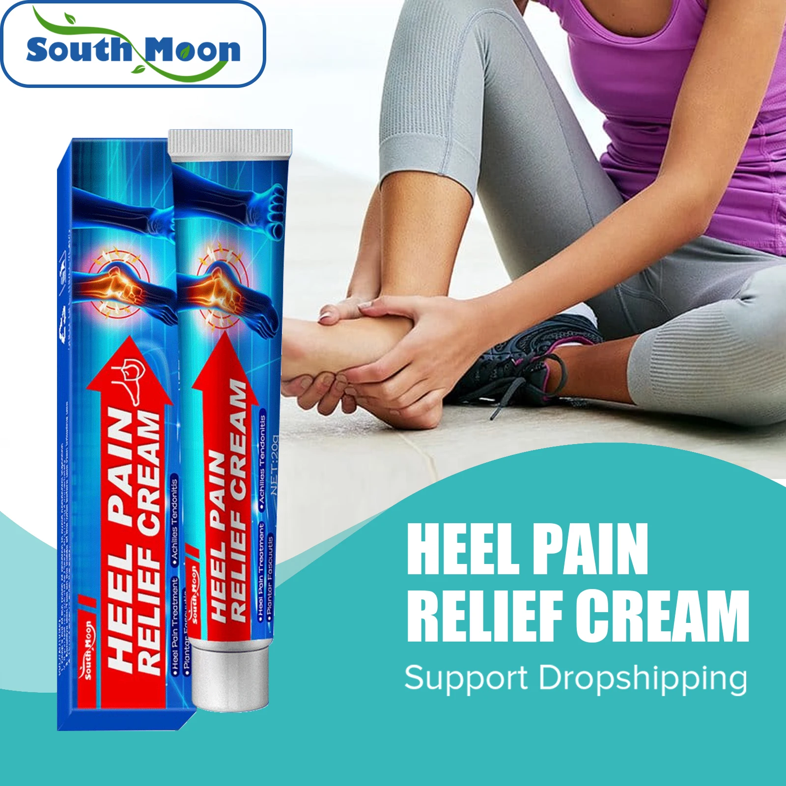 Heel Pain Relief Ointment Plantar Fasciitis Ache Rheumatism Arthritis Treatment Tendonitis Ankle Soreness Heel Spur Pain Cream
Heel Pain Relief Ointment Plantar Fasciitis Ache Rheumatism Arthritis Treatment Tendonitis Ankle Soreness Heel Spur Pain Cream