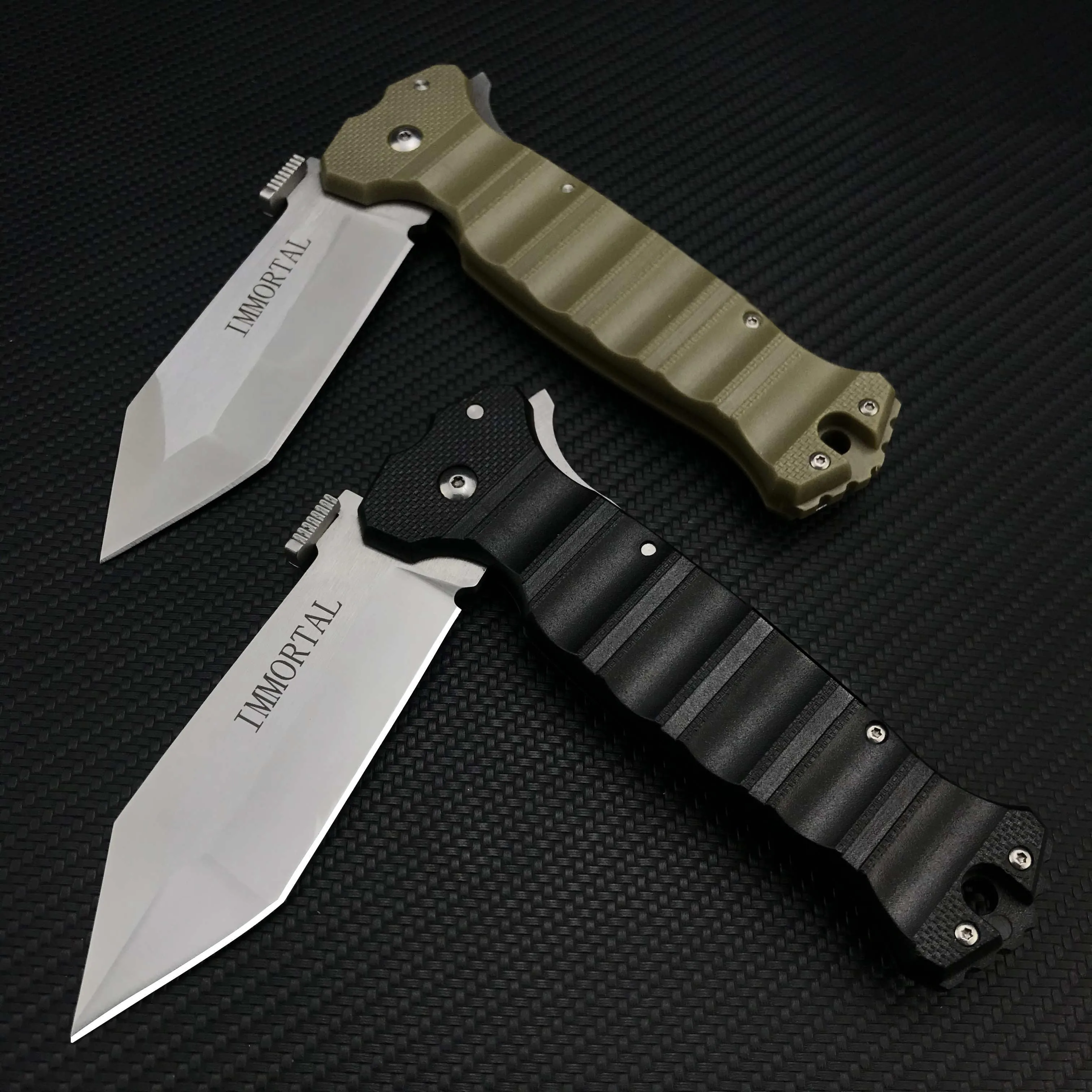 

Cold Steel 23gvg Survival Hunting Pocket Knife CTS-XHP Blade G10 Handle Folding Tactical Self Defense EDC Knife Outdoor Tools