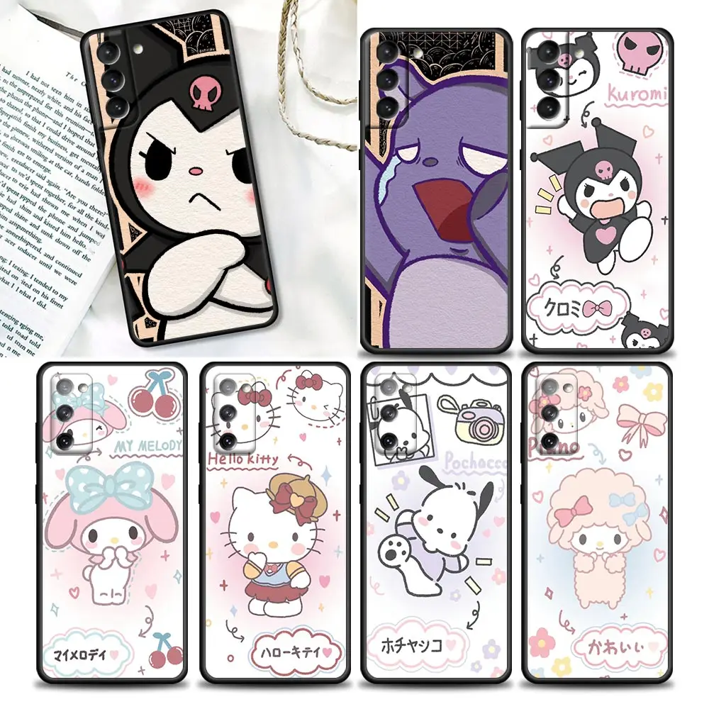 Cute Hello Kitty kuromi Anime Cartoon For Galaxy S23 Case For Samsung Galaxy S23 S22 S21 S20 Fe Plus Ultra S7 S8 S9 S10e Plus 5G
Cute Hello Kitty kuromi Anime Cartoon For Galaxy S23 Case For Samsung Galaxy S23 S22 S21 S20 Fe Plus Ultra S7 S8 S9 S10e Plus 5G