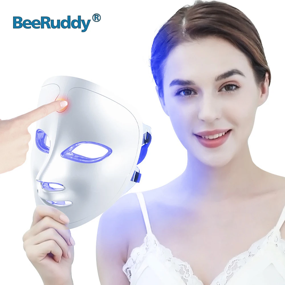 BeeRuddy 7 цветов Светодиодная маска для лица USB зарядка сенсорсветильник вая терапия фотонная маска уход за кожей против акне морщин для красот...
BeeRuddy 7 цветов Светодиодная маска для лица USB зарядка сенсорсветильник вая терапия фотонная маска уход за кожей против акне морщин для красот...