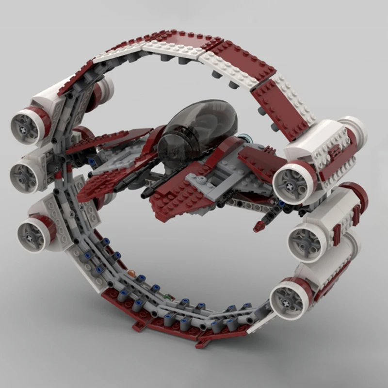 2022 NEW 620PCS Parts MOC Obi-Wan's Interceptor w/ Hyperdrive Ring Building Blocks Model DIY Bricks Toys Children Gifts
2022 NEW 620PCS Parts MOC Obi-Wan's Interceptor w/ Hyperdrive Ring Building Blocks Model DIY Bricks Toys Children Gifts