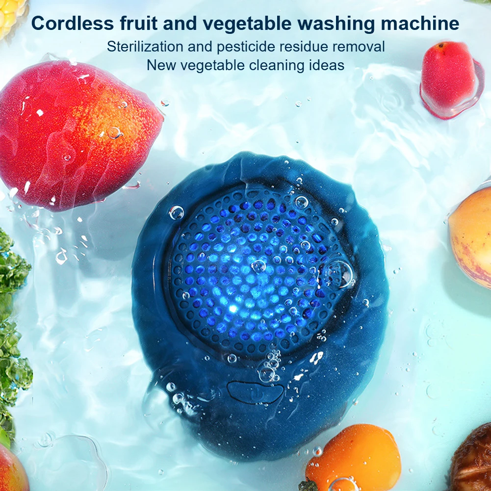 Fruit and Vegetable Washing Machine Wirelesss Charging Portable Fruit and Vegetable Cleaning Machine Disc Waterproof Purifier
Fruit and Vegetable Washing Machine Wirelesss Charging Portable Fruit and Vegetable Cleaning Machine Disc Waterproof Purifier