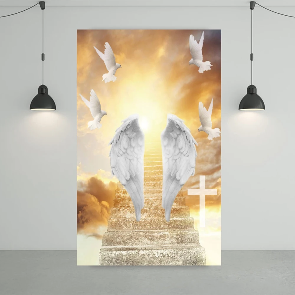 Фон золосветильник света крест крыло голубь Священная религия декорация для фотостудии баннер постер 
Фон золосветильник света крест крыло голубь Священная религия декорация для фотостудии баннер постер