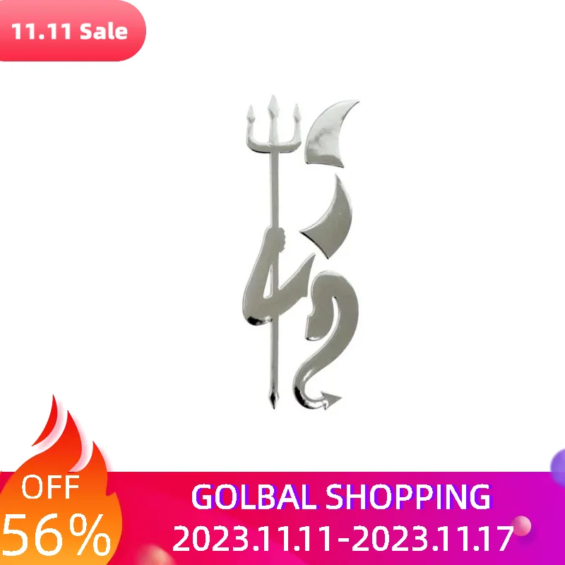 2pcs Universal Decal Replacement Easy Install Stereo Funny Badge Accessories Exterior Decor Self Adhesive Car Sticker 3D Devil
2pcs Universal Decal Replacement Easy Install Stereo Funny Badge Accessories Exterior Decor Self Adhesive Car Sticker 3D Devil