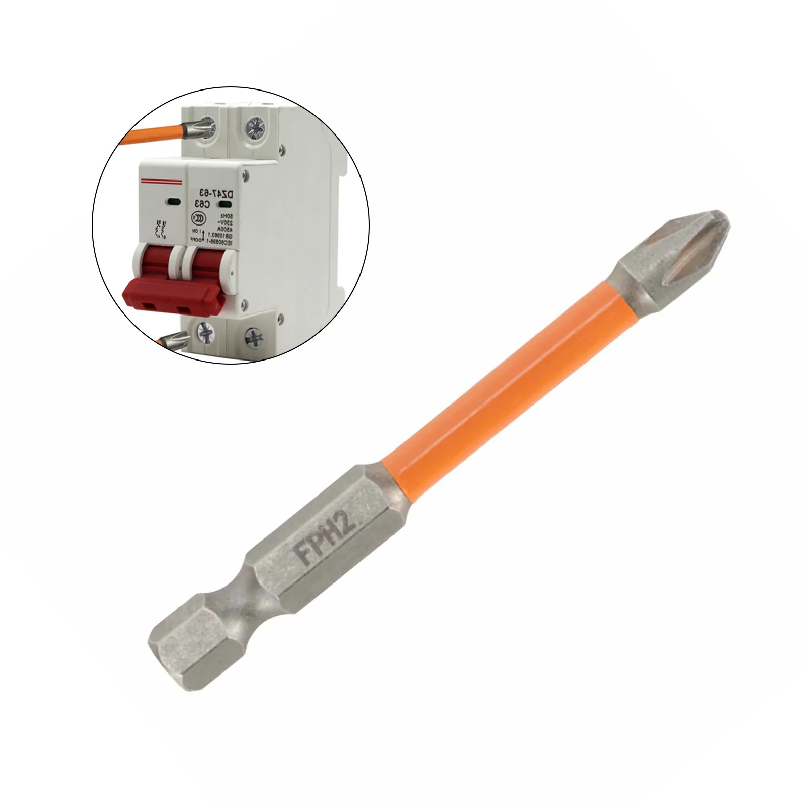 For Electrician Cross Screw Bit High Hardness Alloy Steel FPH2 Special Slotted Cross Screwdriver Bit 65mm/110mm
For Electrician Cross Screw Bit High Hardness Alloy Steel FPH2 Special Slotted Cross Screwdriver Bit 65mm/110mm